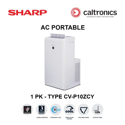 SHARP CV-P10ZCY AC PORTABLE 1 PK