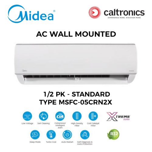 MIDEA MSFC-05CRN2X AC SPLIT  1/2 PK