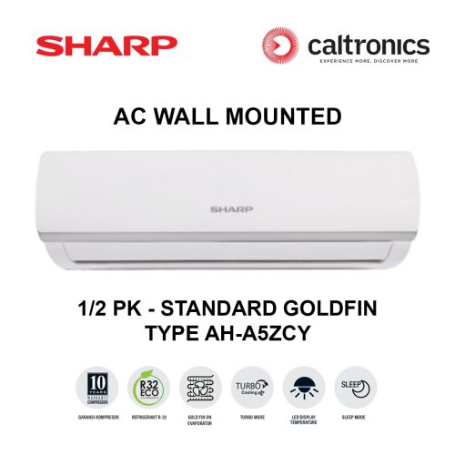 SHARP AH-A5ZCY WALL MOUNTED 1/2 PK