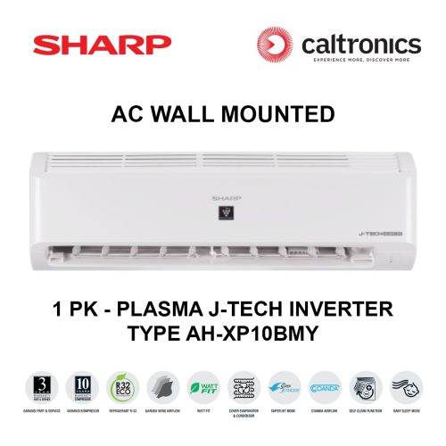 SHARP AH-XP10BMY AC WALL MOUNTED 1 PK