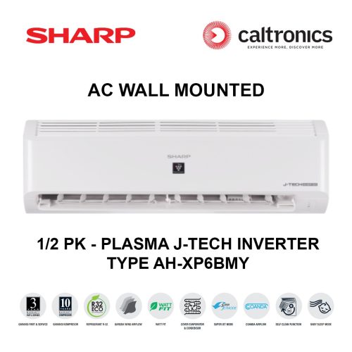 SHARP AH-XP6BMY AC WALL MOUNTED 1/2 PK