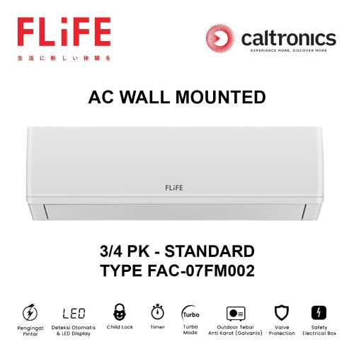 FLIFE FAC-07FM002 AC WALL MOUNTED 3/4 PK