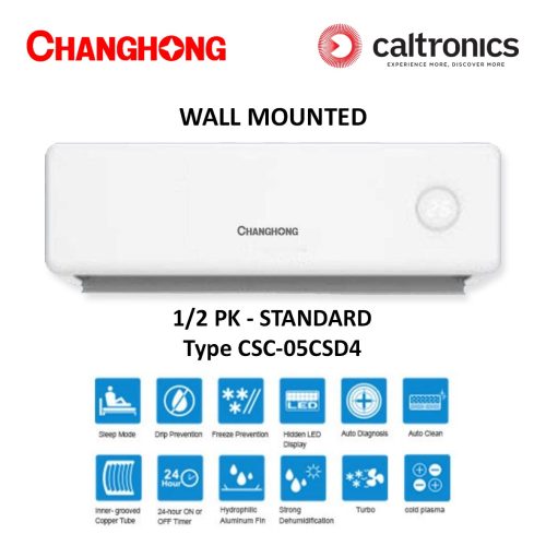 CHANGHONG CSC-05CSD4 AC WALL MOUNTED 1/2 PK