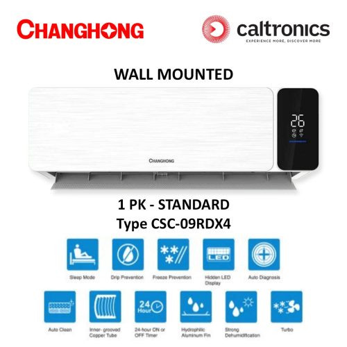 CHANGHONG CSC-09RDX4 AC WALL MOUNTED 1 PK