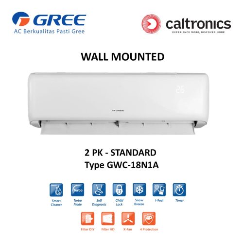 GREE GWC-18N1A AC WALL MOUNTED 2 PK