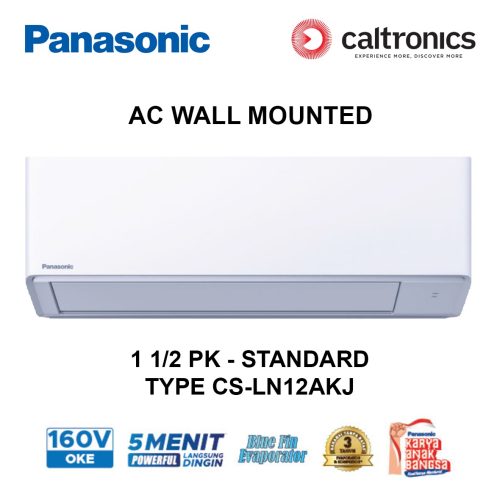 PANASONIC CS-LN12AKJ AC WALL MOUNTED 1 1/2 PK
