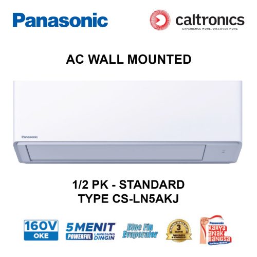 PANASONIC CS-LN5AKJ AC WALL MOUNTED 1/2 PK