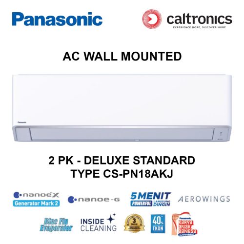 PANASONIC CS-PN18AKJ AC WALL MOUNTED 2 PK