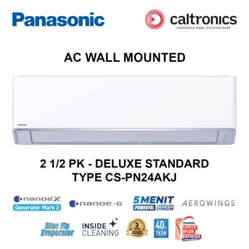 PANASONIC CS-PN24AKJ AC WALL MOUNTED 2 1/2 PK
