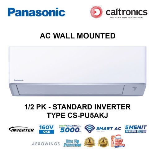 PANASONIC CS-PU5AKJ AC WALL MOUNTED 1/2 PK