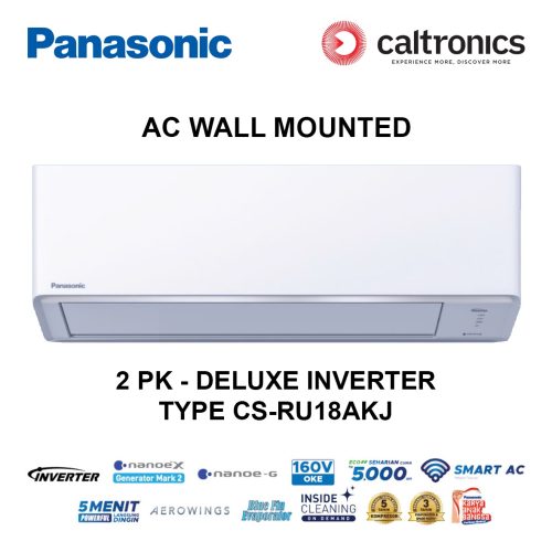 PANASONIC CS-RU18AKJ AC WALL MOUNTED 2 PK