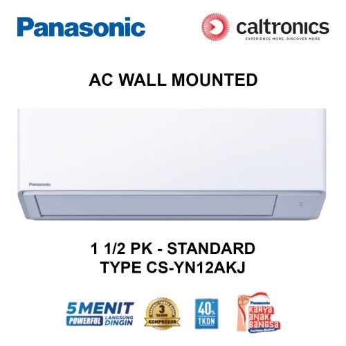 PANASONIC CS-YN12AKJ AC WALL MOUNTED 1 1/2 PK